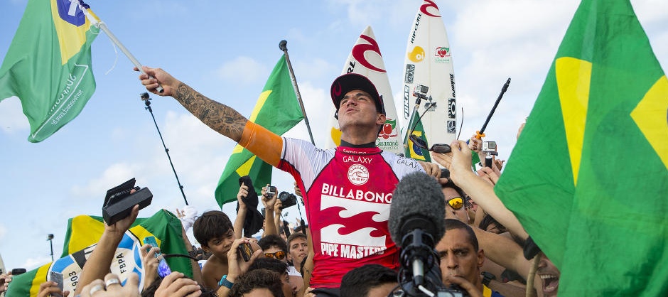Gabriel Medina, primeiro campeão brasileiro do circuito mundial de Surf